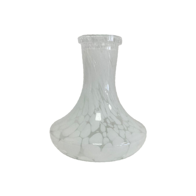 Base de cristal mini Craft Milk Crumb para cachimba, accesorio diseñado para cachimbas