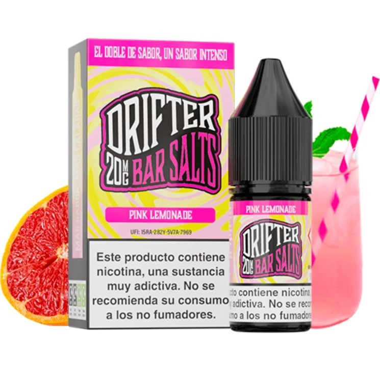 Drifter Bar Salts Pink Lemonade 20mg - Líquido nicotina sales cachimba España