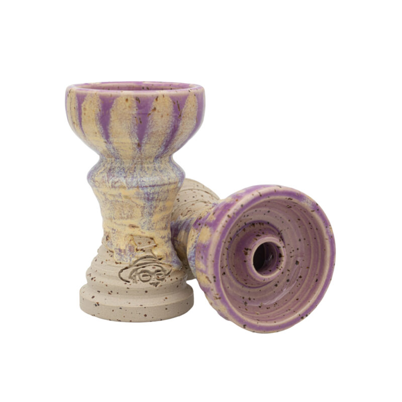 Cazoleta LFDLC Bruma Purple Madness turca cerámica púrpura para cachimba