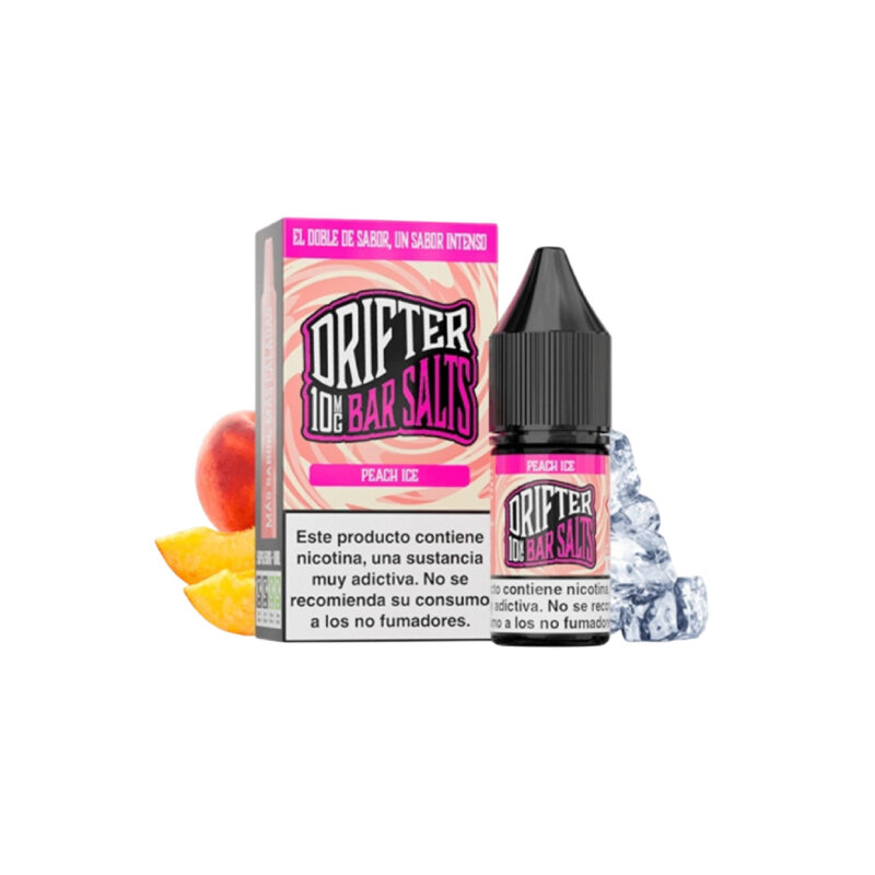 Drifter Bar Salts Peach Ice - Líquido nicotina sales cachimba España