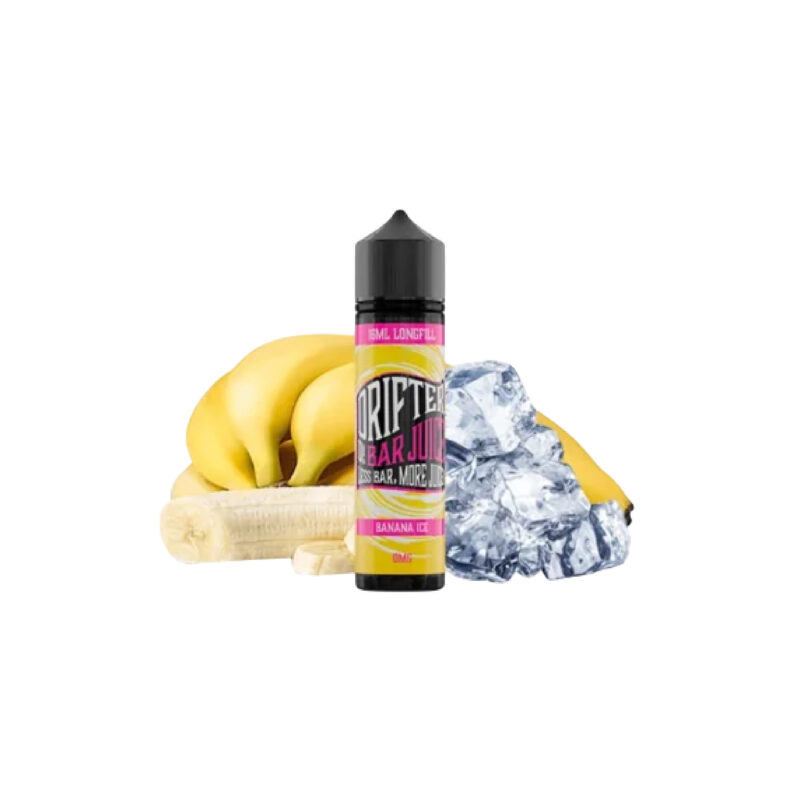 Juice Sauz Drifter Bar Longfill Banana Ice 16ml - Líquido vapeo sabor plátano con hielo