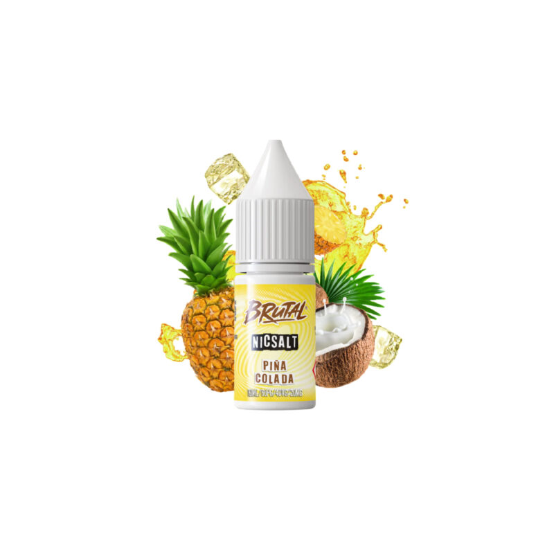 Brutal Drinks Salts Piña Colada 10ml - Líquido nicotina con piña, coco y zumo tropical