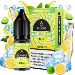 Bombo Bar Juice Lemon Lime Soda Ice 10ml 20mg sales nicotina premium