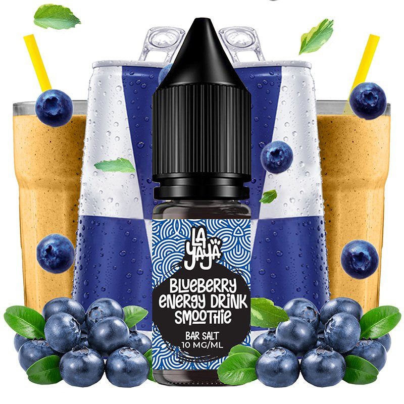 La Yaya Salt Blueberry Energy Drink Smoothie 10mg/ml - Líquido Nicotina Sales Cachimba España