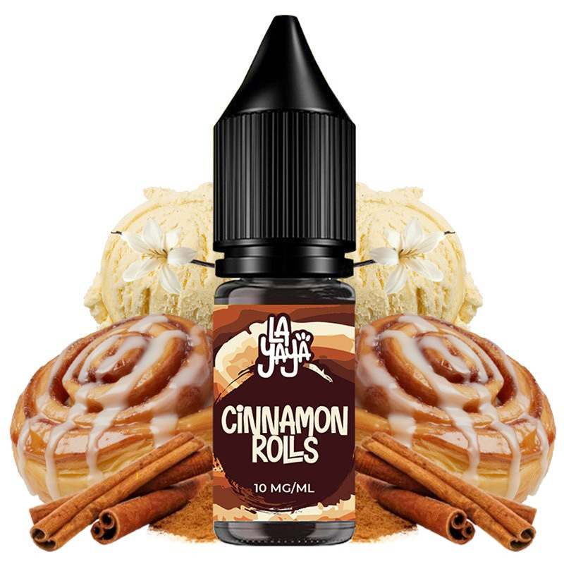 La Yaya Salt Cinnamon Rolls 10mg/ml - Líquido de nicotina para cachimbas