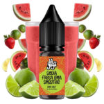 Líquido Sandía Fresa Lima Smoothie La Yaya Salt 10mg/ml para cachimbas