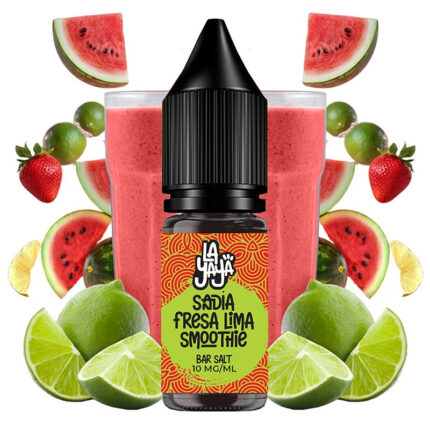 Líquido Sandía Fresa Lima Smoothie La Yaya Salt 10mg/ml para cachimbas