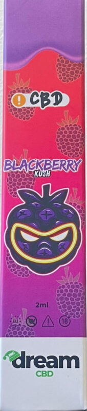 Vaper CBD Big Dream Blackberry Kush 2ml - Producto vapeo CBD con sabor mora