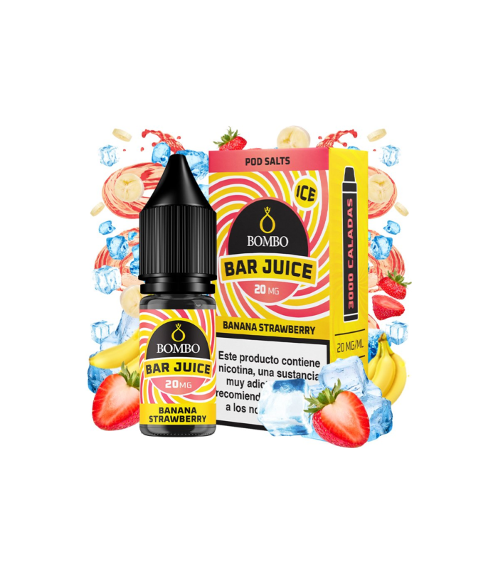 Bombo Bar Juice Banana Strawberry 20mg sales nicotina 10ml cachimba
