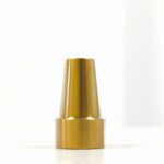 Conector cazoleta Helium Moebius dorado para cachimbas, accesorio compatible