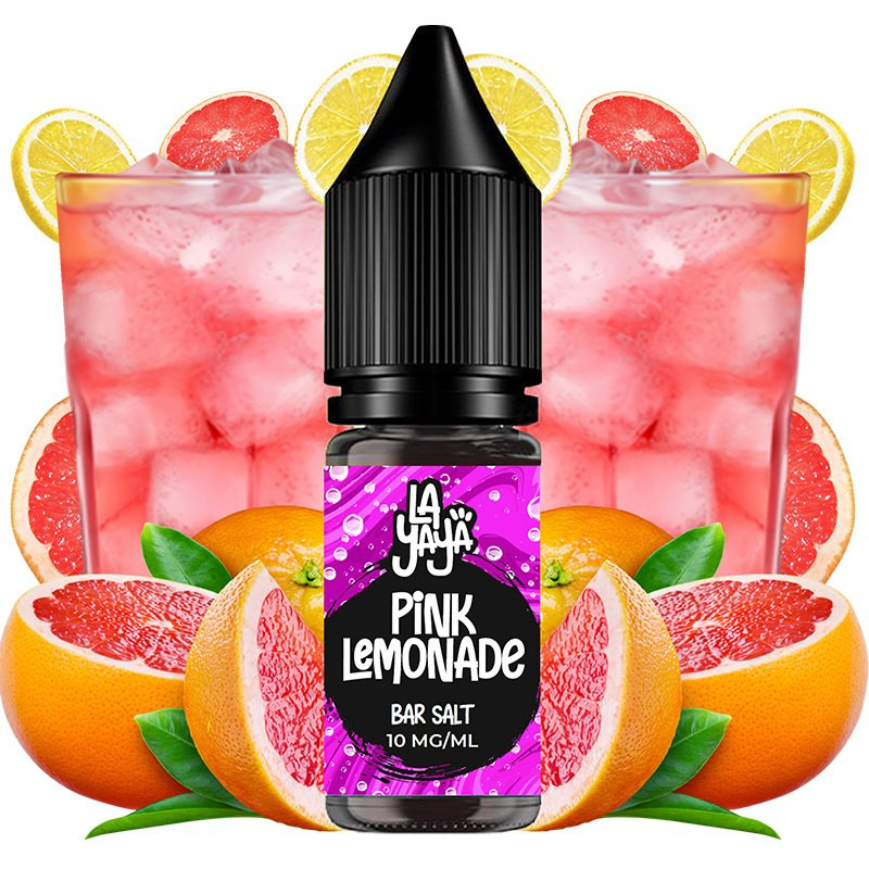 La Yaya Pink Lemonade 10mg - Líquido sales nicotina cachimba España