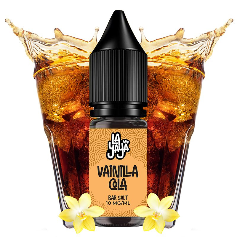Líquido Vainilla Cola La Yaya Salt 10mg nicotina para cachimbas