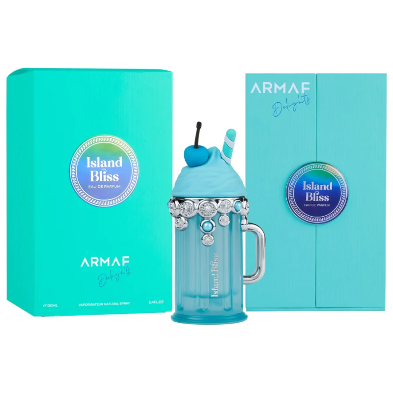 Island Bliss Armaf 100ml perfume árabe eau de parfum set completo