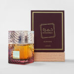 Khamrah Dukhan Lattafa 100ml - Perfume árabe premium con botella cristal y caja marron