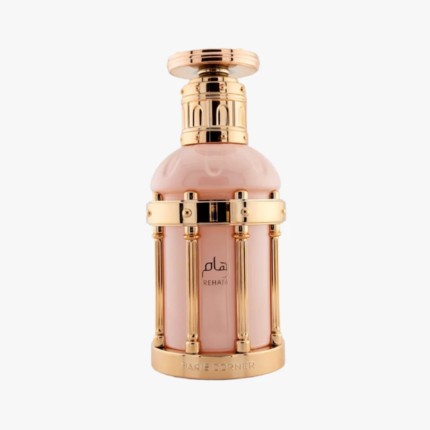 Perfume árabe Reham Rose Petals Paris Corner 100ml botella dorada