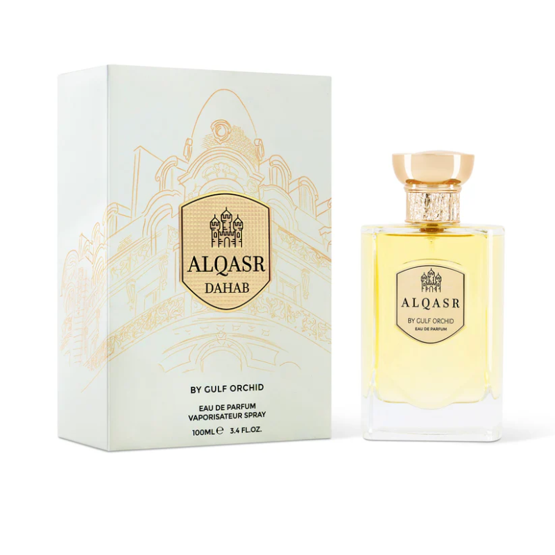 Perfume Dahab Alqasr 100ml by Gulf Orchid - Eau de Parfum árabe premium