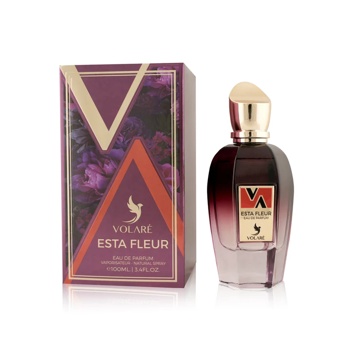 Esta Fleur Volaré 100ml - Perfume árabe eau de parfum de la marca Volaré con caja y botella