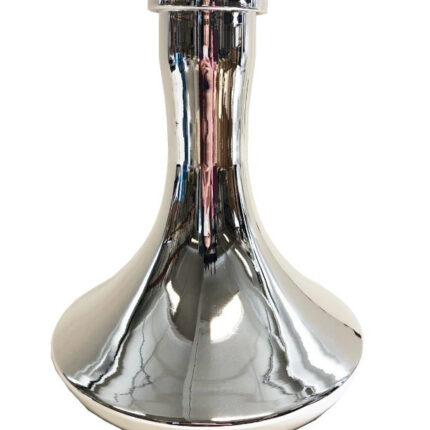 Base cachimba UFO Russia Style plata - base espejo para shisha
