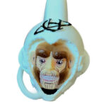 Boquilla 3D Acción Mono Blazar cachimba - diseño de mono con ojos expresivos y estructura moldeable