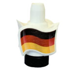 Boquilla 3D Bandera Alemania para cachimbas - Accesorio oficial