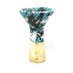 Moon x Zomo Phunnel Drop cazoleta phunnel turquesa negra blanca para cachimba