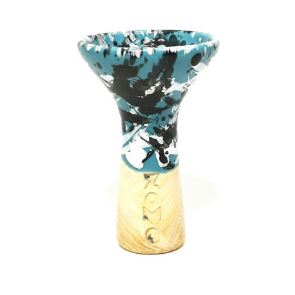 Moon x Zomo Phunnel Drop cazoleta phunnel turquesa negra blanca para cachimba