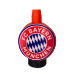 Boquilla 3D FC Bayern München roja y azul con escudo del equipo