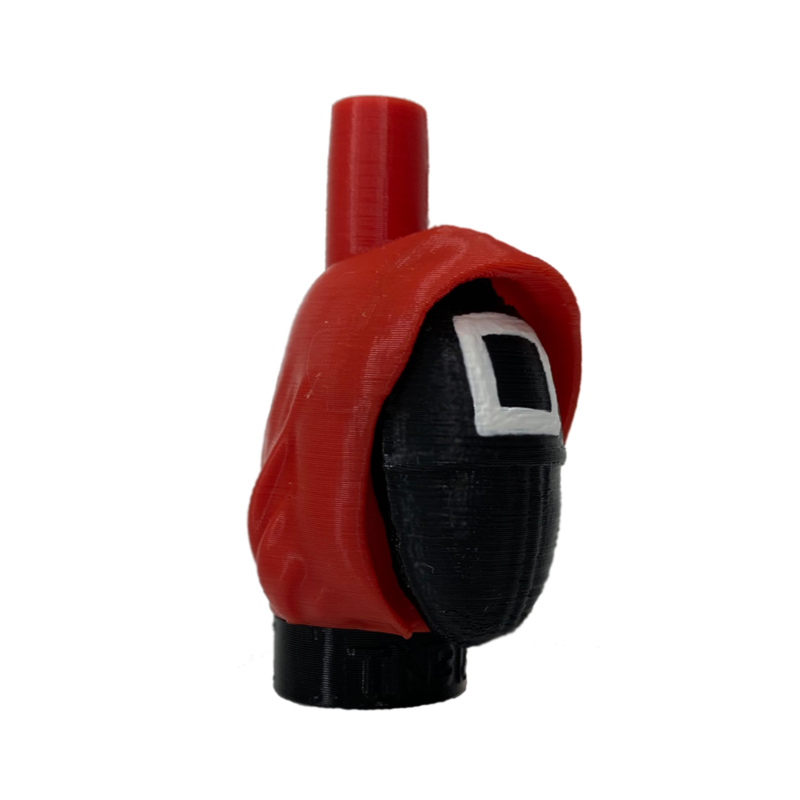 Boquilla 3D Juego del Calamar máscara roja cachimba España