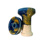 Cazoleta turca TGS Nilo 2.0 Fire azul y oro para cachimbas España