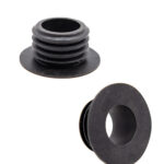 Goma junta base 5 cm para cachimba, accesorio de sellado de goma negra