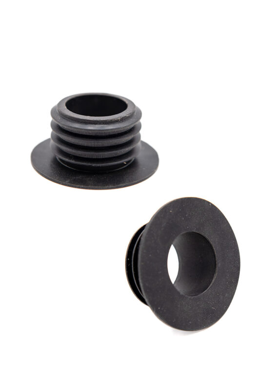 Goma junta base 5 cm para cachimba, accesorio de sellado de goma negra