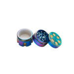 Champ Grinder Mini Bullet 30mm 3 partes molinillo cachimba arcoíris