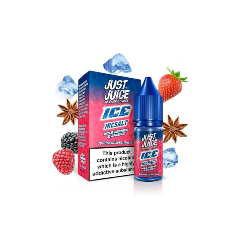 Just Juice Nic Salt Wild Berries Aniseed - líquido vapeo sales nicotina 10ml