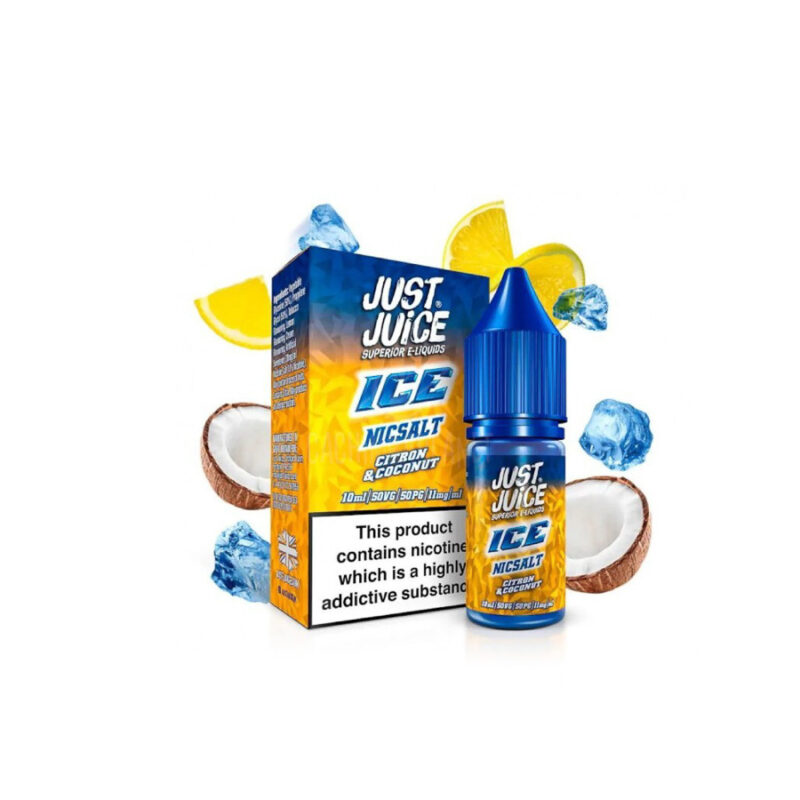 Just Juice Nic Salt Citron Coconut Ice 11mg - Líquido cigarrillo electrónico con sales de nicotina
