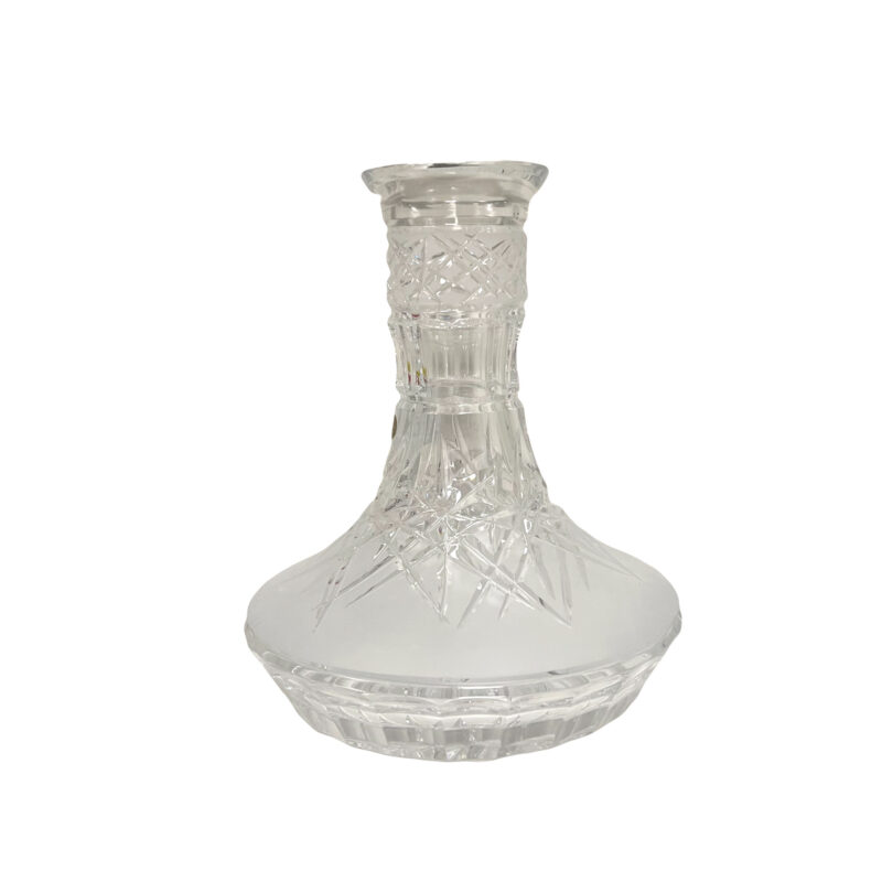 Base cachimba Caesar Bohemiae Hoarfrost cristal tallado decorativo