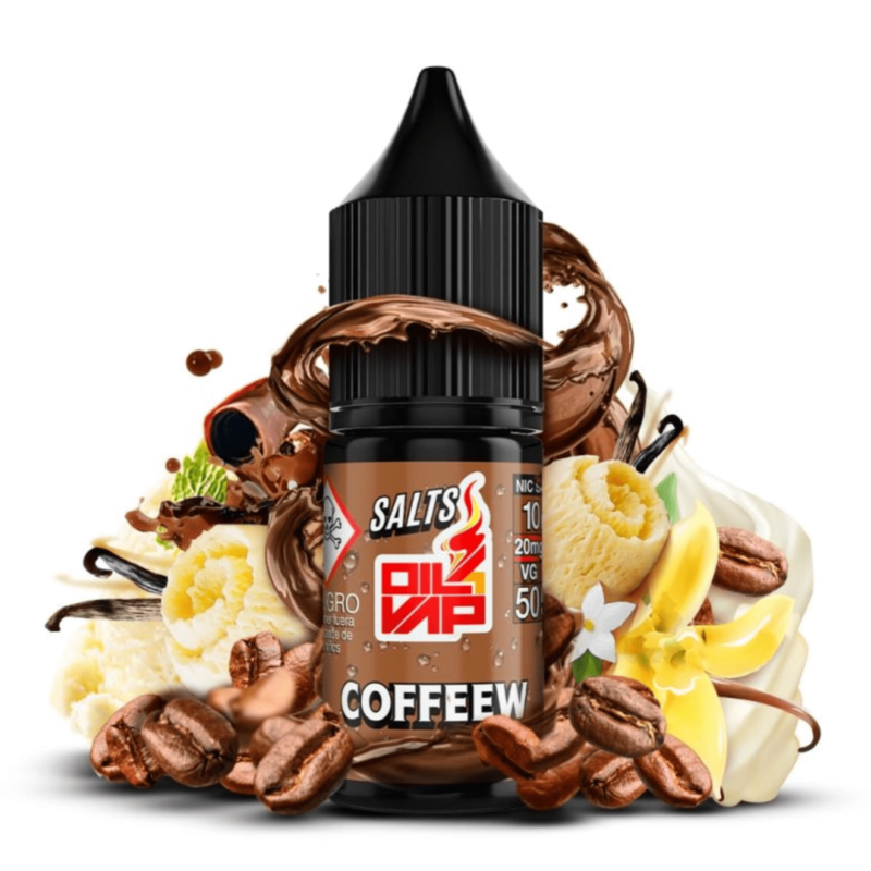 Oil4Vap Coffew sales nicotina 20mg - líquido vaping café chocolate 10ml