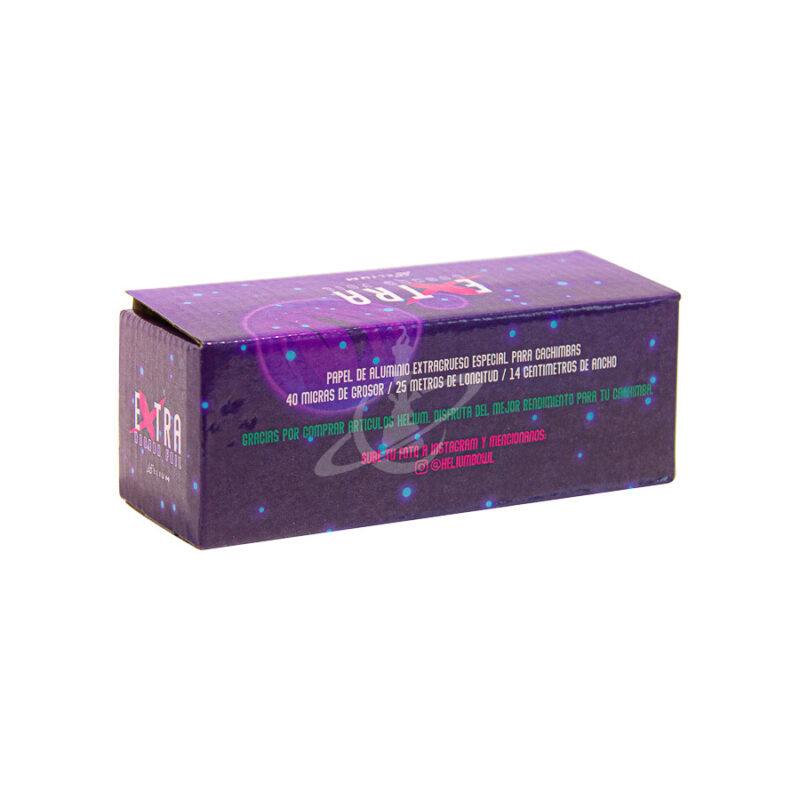 Helium eXtra Hookah Foil Aluminio — Imagen 2 — Cachimba Planet