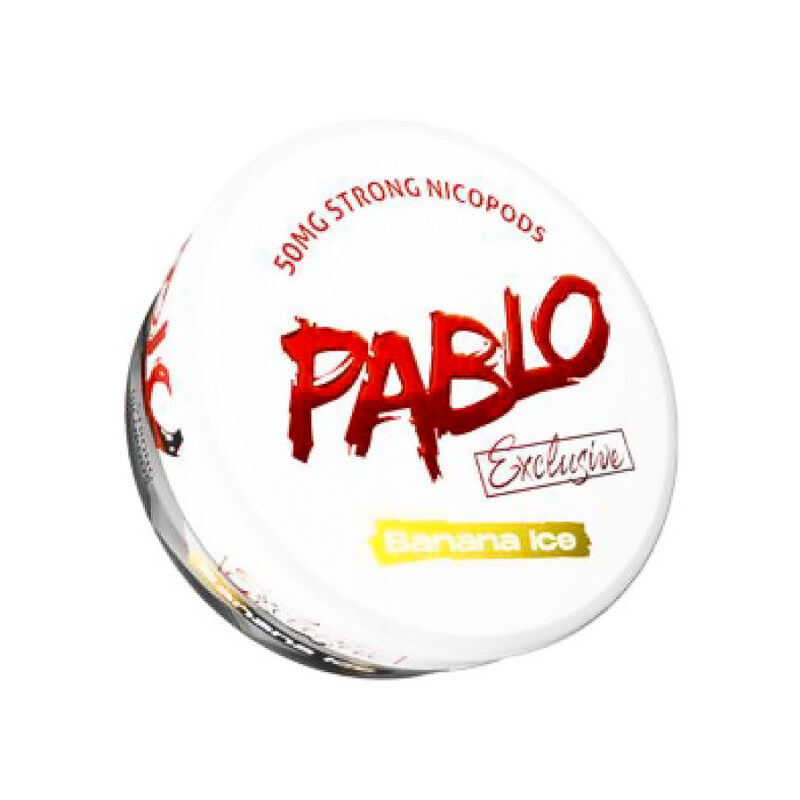 Bolsitas de nicotina PABLO Exclusive BANANA ICE — Imagen 2 — Cachimba Planet