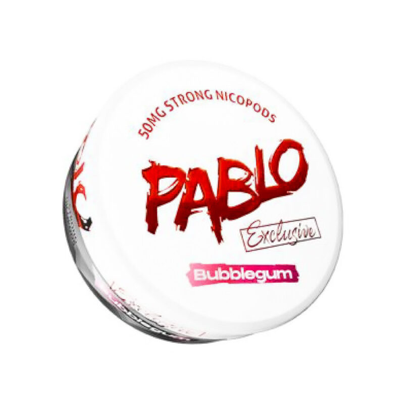 Bolsitas de nicotina PABLO Exclusive BUBBLEGUM — Imagen 2 — Cachimba Planet