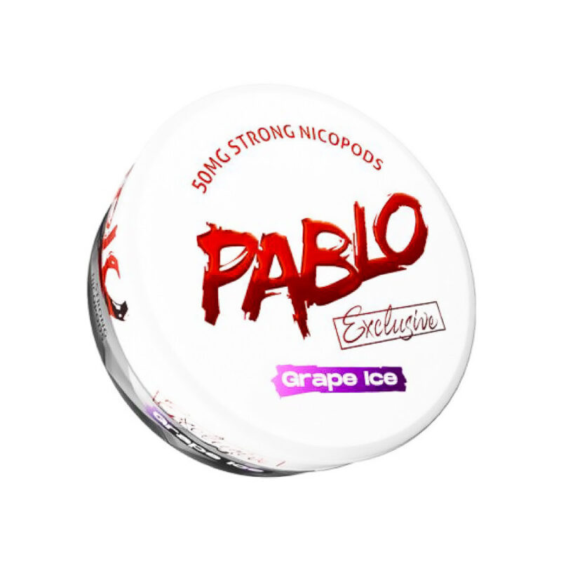Bolsitas de nicotina PABLO Exclusive GRAPE ICE — Imagen 2 — Cachimba Planet