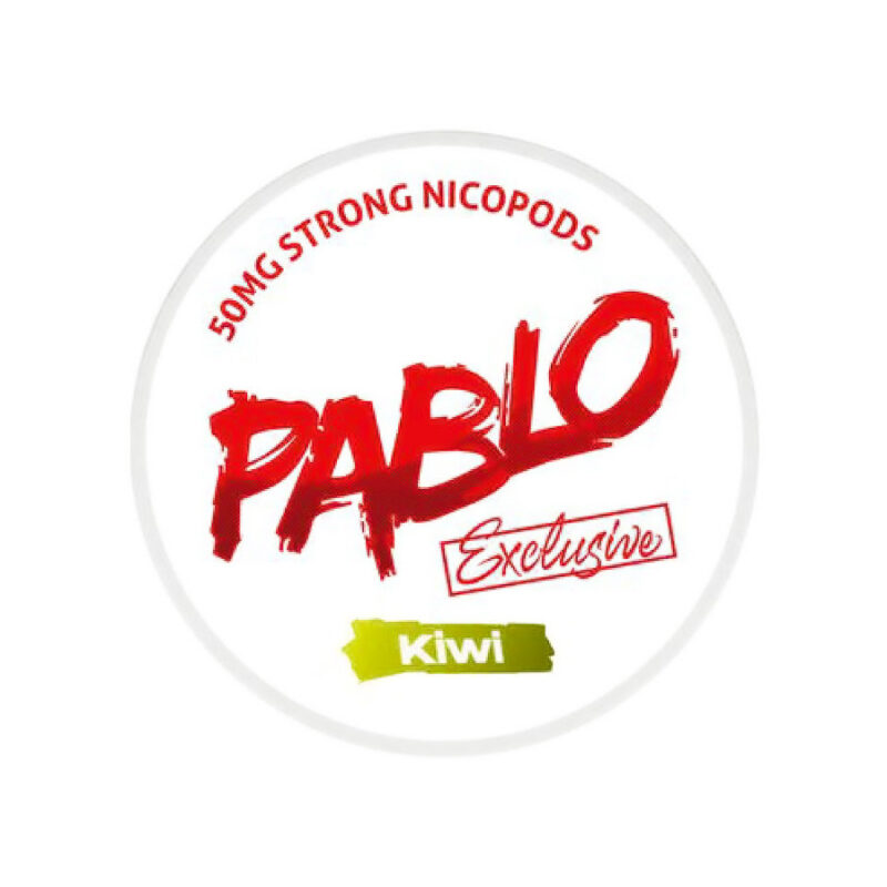 Bolsitas de nicotina PABLO Exclusive KIWI — Cachimba Planet