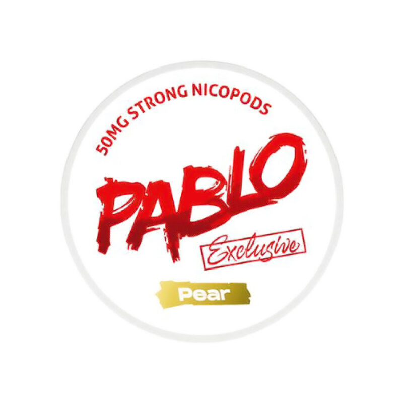 Bolsitas de nicotina PABLO Exclusive PEAR — Cachimba Planet