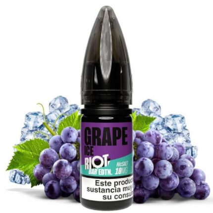 Grape Ice - Riot Squad Salts 10mg 10ml — Cachimba Planet