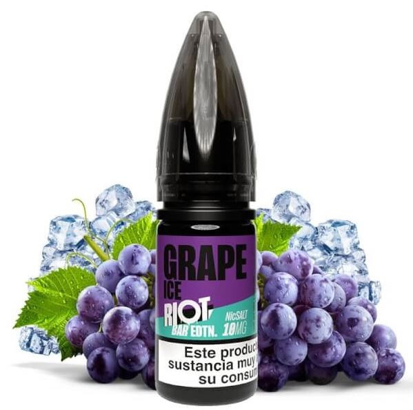 Grape Ice - Riot Squad Salts 10mg 10ml — Cachimba Planet