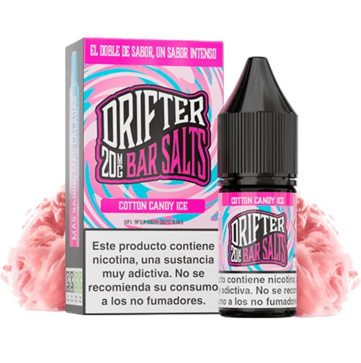 Juice Sauz Drifter Bar Salts Cotton Candy Ice 10ml — Cachimba Planet