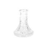Base de cristal mini tallada transparente Sun Cuts — Cachimba Planet