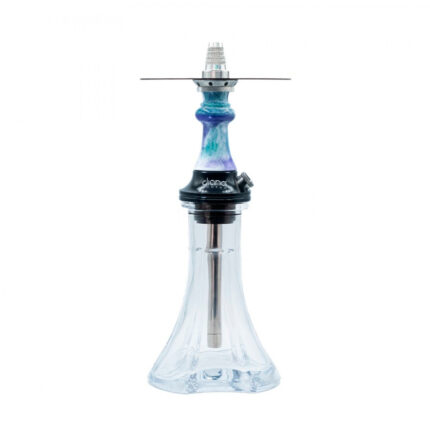 Cachimba Diana Hookah Mikro Turquesa Morado Blanco — Cachimba Planet