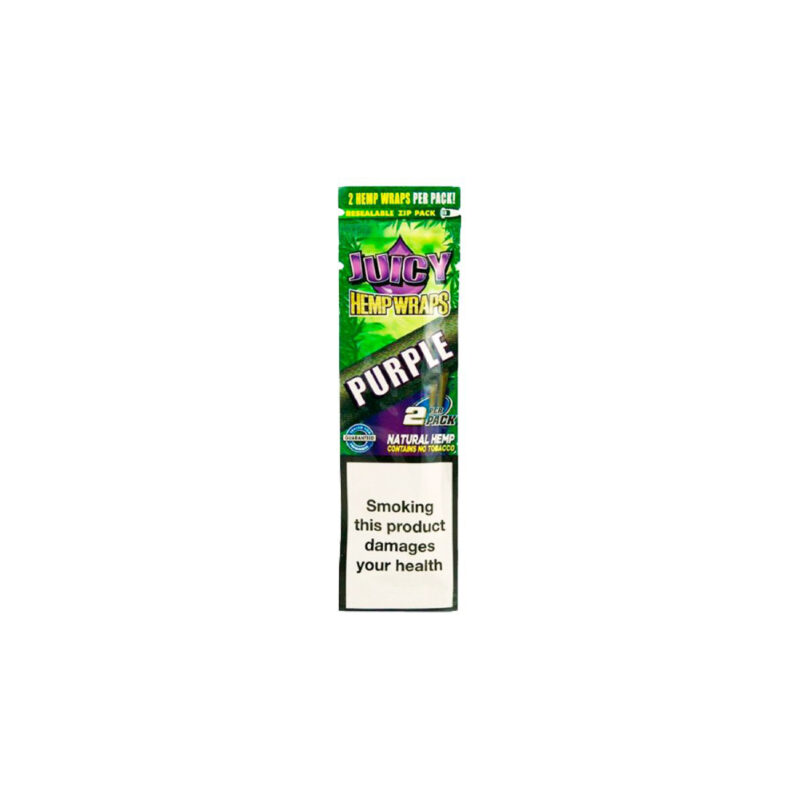 Juicy Hemp Rolls Purple Grape (2 uds) — Cachimba Planet