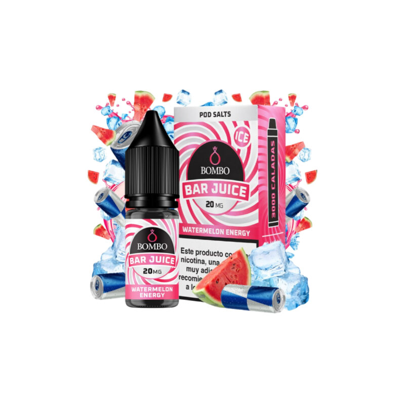 Bombo Bar Juice Watermelon Energy Ice 10ml 20mg — Cachimba Planet