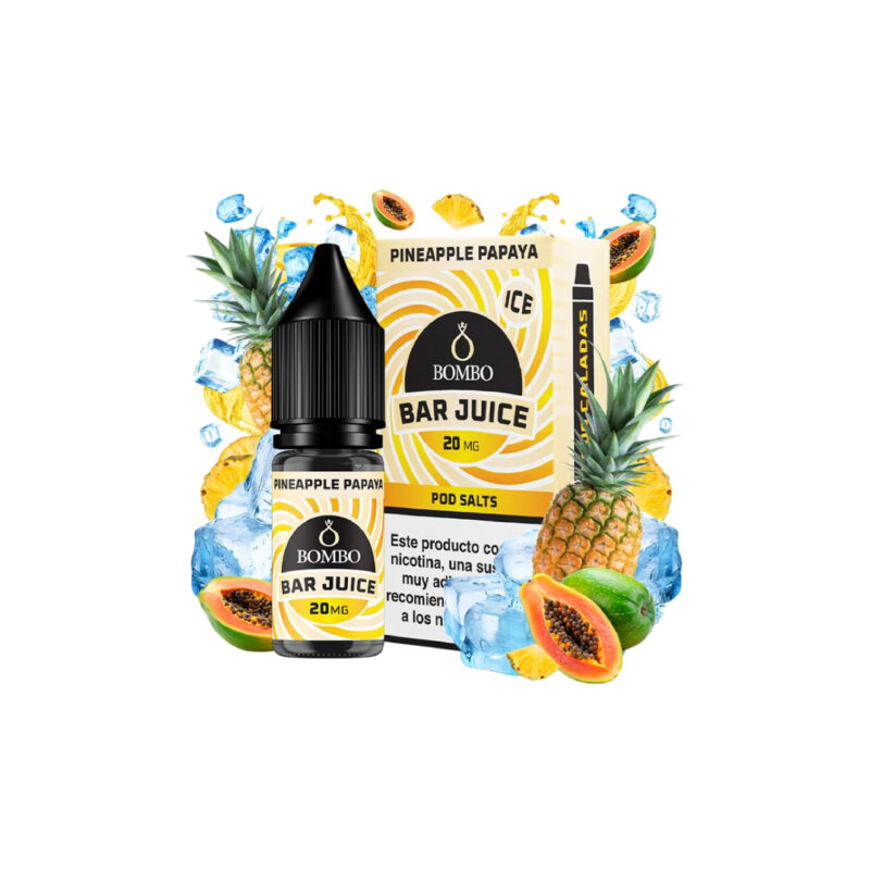 Bombo Bar Juice Pineapple Papaya Ice 10ml 10mg — Cachimba Planet